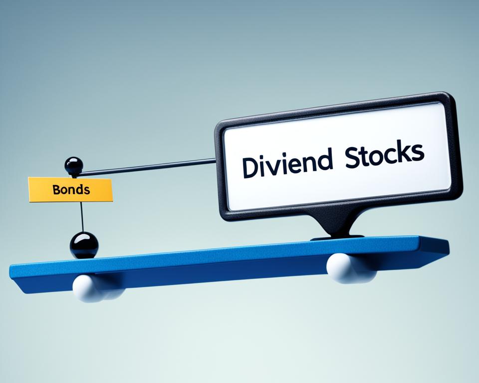 investing in dividend stocks vs bonds